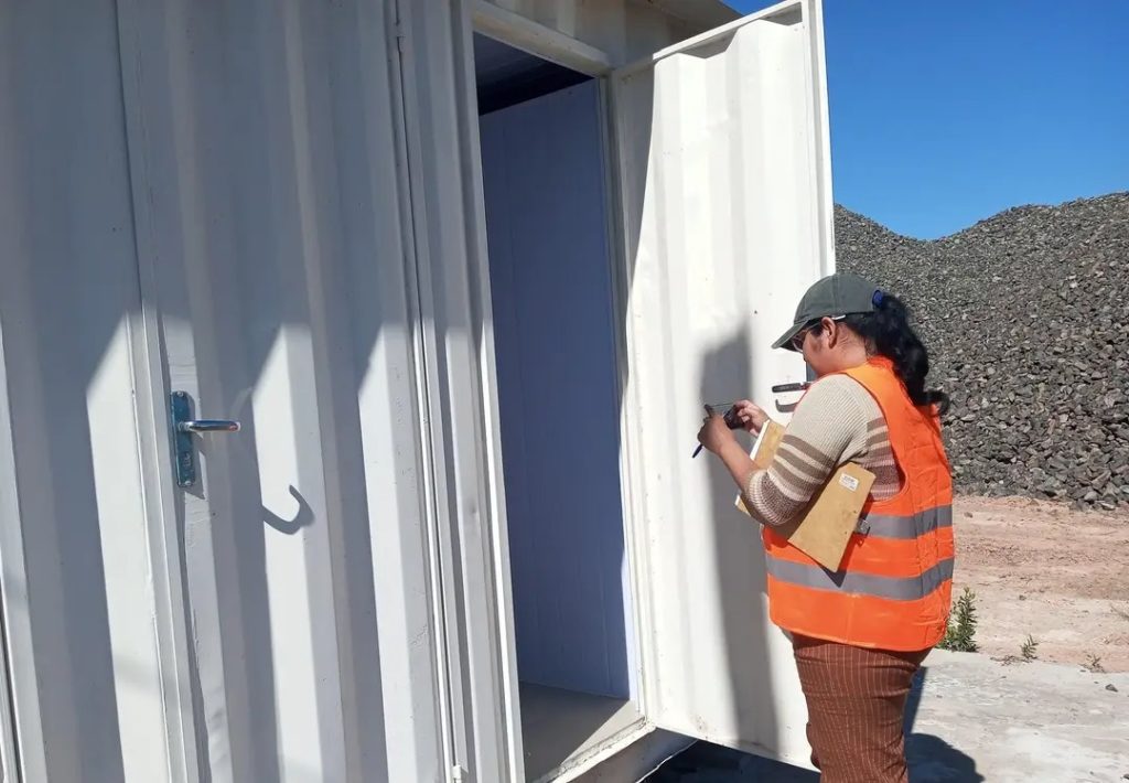 Supervisan condiciones laborales en el lote 4 de la ruta PY12