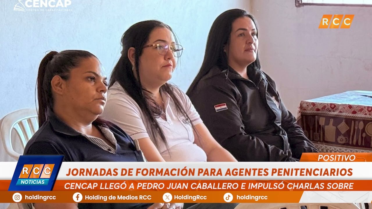 Video: Impulsan jornadas de formación para agentes penitenciarios en Pedro Juan Caballero