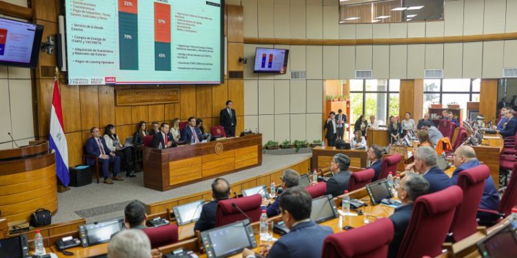 La ANDE defendió presupuesto de USD 1.988 millones con lo cual busca «fortalecer el sistema eléctrico» La ANDE defendió presupuesto de USD 1.988 millones con lo cual busca «fortalecer el sistema eléctrico»