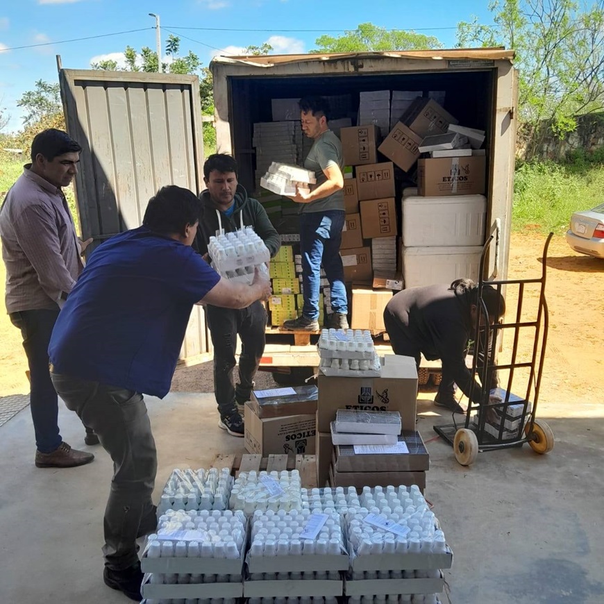 Salud refuerza provisión de medicamentos en Boquerón con lote de más de G. 242 millones