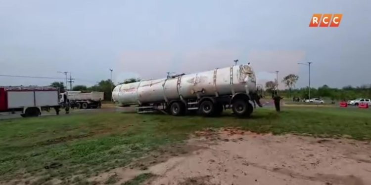 Nuevo accidente en rotonda chaqueña presiona al MOPC a cumplir con la revisión prometida en la ruta PY09