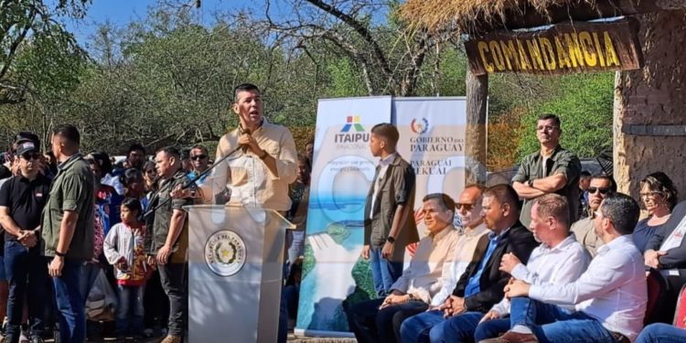 Peña conmemora en el Chaco el 93° aniversario de la Batalla de Boquerón y reivindica el “resurgir del gigante paraguayo” Peña conmemora en el Chaco el 93° aniversario de la Batalla de Boquerón y reivindica el “resurgir del gigante paraguayo”