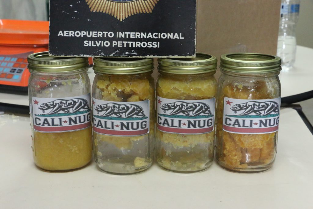 Marihuana Wax camuflada en encomiendas con ingredientes asiáticos es detectada en el Silvio Pettirossi