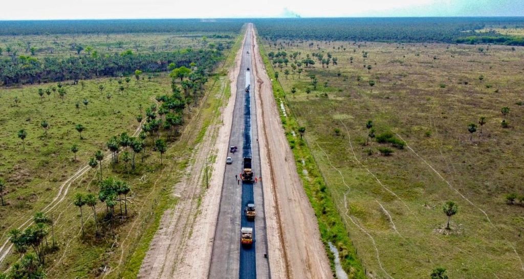 Transformación en el Bajo Chaco: la PY12 alcanza un 67% de avance en obras