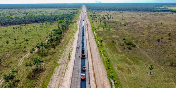 Transformación en el Bajo Chaco: la PY12 alcanza un 67% de avance en obras Transformación en el Bajo Chaco: la PY12 alcanza un 67% de avance en obras