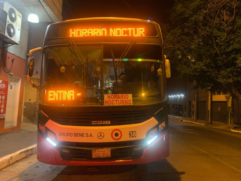 Inició el servicio nocturno “Búho 3” entre Asunción y Ñemby Inició el servicio nocturno “Búho 3” entre Asunción y Ñemby