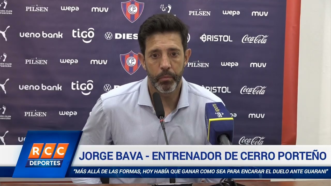 Video: Nacional (1) vs. (2) Cerro Porteño: Palabras del DT Jorge Bava