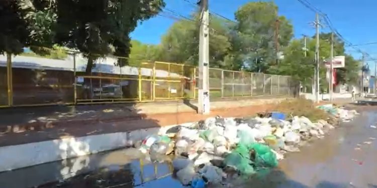 Vecinos denuncian abandono municipal en Lambaré: basura y pérdida de agua se acumulan desde hace semanas