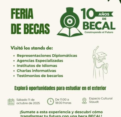 BECAL celebra 10 años impulsando el talento paraguayo, con una feria de becas y testimonios inspiradores