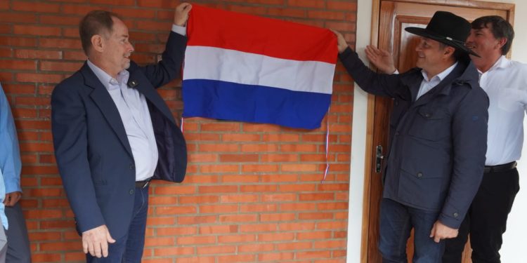 Boquerón inauguró moderno pabellón femenino en la Escuela Agrícola Mariscal Estigarribia