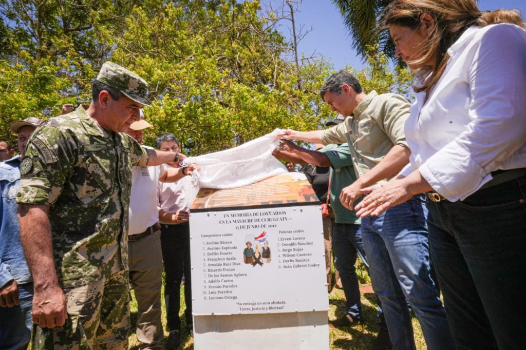Marina Cué: la tierra vuelve legítimamente a sus hijos, en un emotivo símbolo de reconciliación nacional