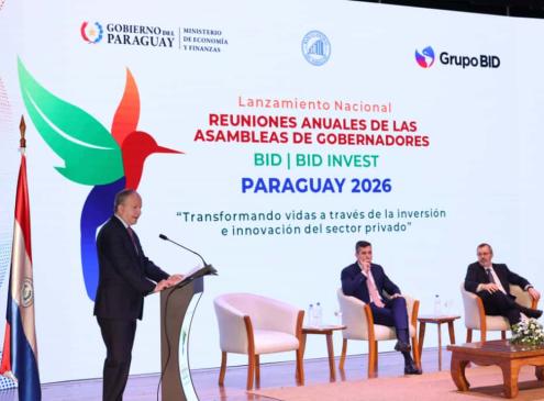 Lanzan a Paraguay como sede de las Asambleas Anuales del BID, en marzo del 2026 Lanzan a Paraguay como sede de las Asambleas Anuales del BID, en marzo del 2026