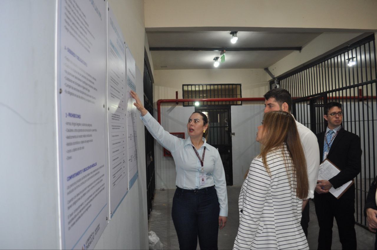 Visita interinstitucional refuerza control y garantía de derechos en el COMPLE de Emboscada