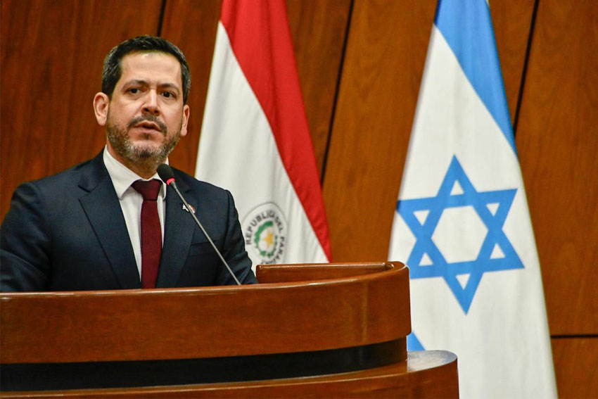 Latorre destaca el impulso a las relaciones Paraguay–Israel tras visita oficial del canciller Gideon Sa’ar