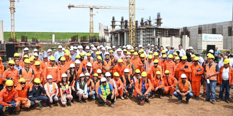 Entidad Binacional Yacyretá reinicia oficialmente proyecto de maquinización del brazo “Aña Cuá”
