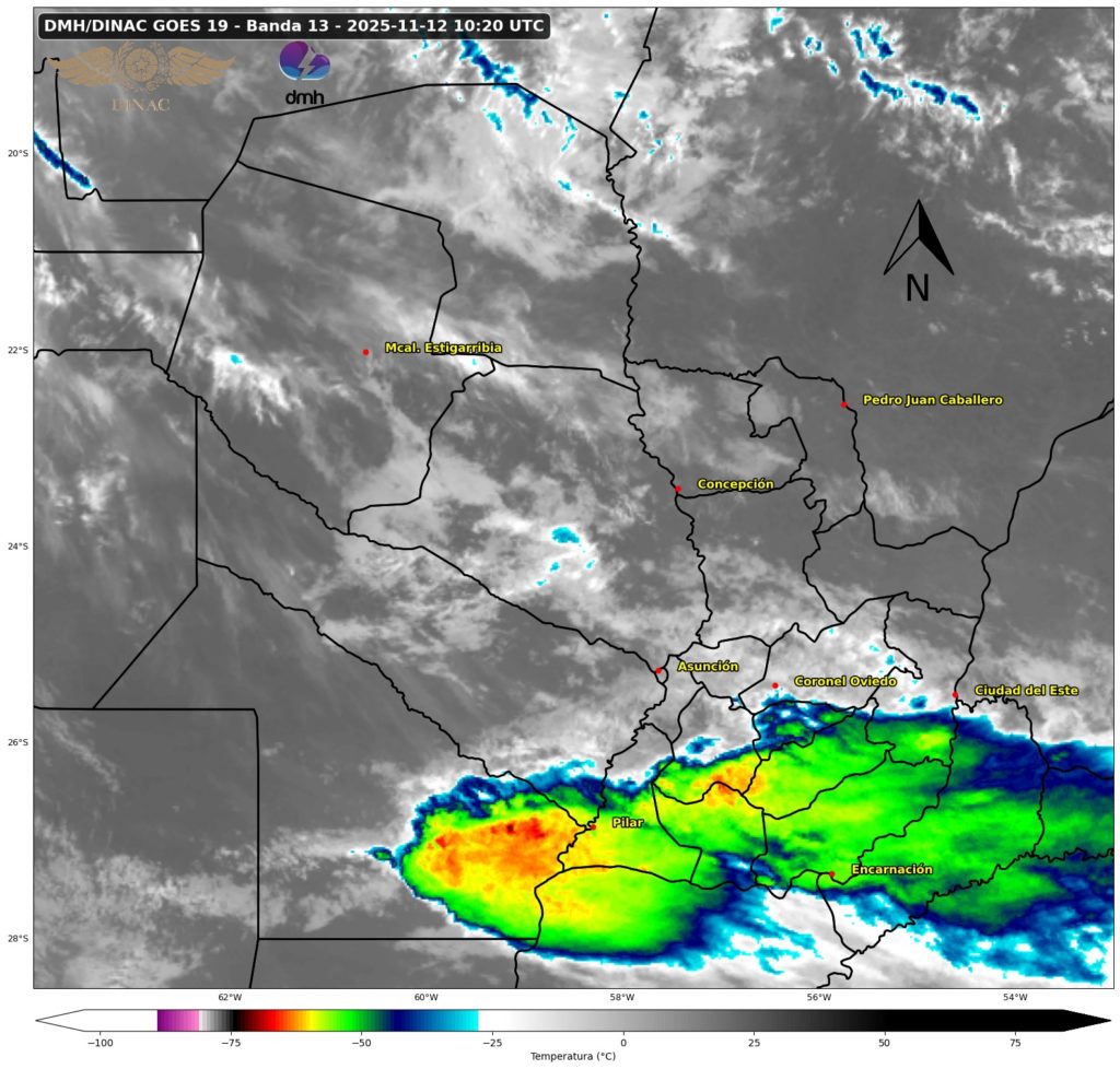 Pronostican tormentas con fuertes vientos y posible caída de granizo en el sur y centro del país Pronostican tormentas con fuertes vientos y posible caída de granizo en el sur y centro del país