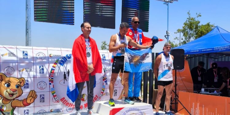 Orgullo nacional: Humberto Sarubbi logra segundo puesto en el Sudamericano Máster de Atletismo
