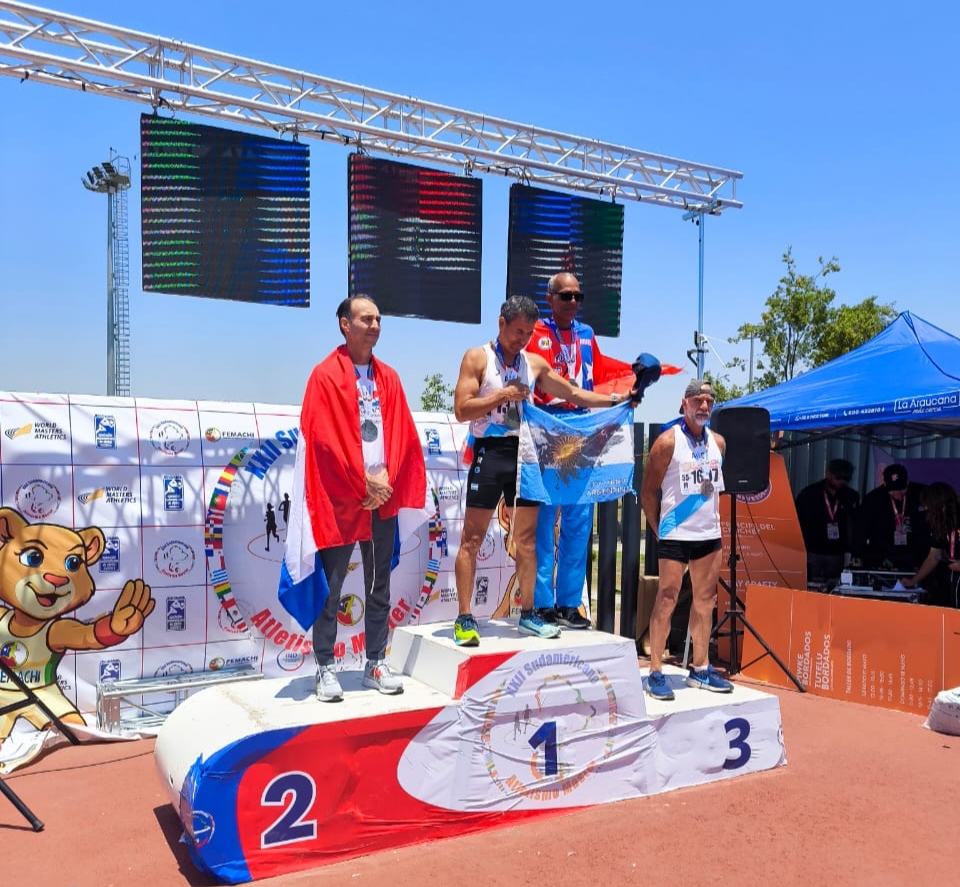Orgullo nacional: Humberto Sarubbi logra segundo puesto en el Sudamericano Máster de Atletismo Orgullo nacional: Humberto Sarubbi logra segundo puesto en el Sudamericano Máster de Atletismo
