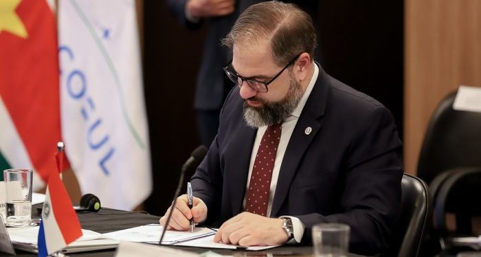 Ministro de Justicia asume Presidencia Pro Tempore del MERCOSUR, con criminalidad organizada en ascenso Ministro de Justicia asume Presidencia Pro Tempore del MERCOSUR, con criminalidad organizada en ascenso