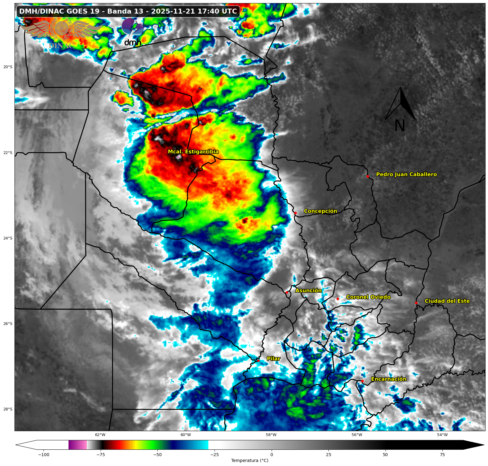Alerta meteorológica para el Chaco: se esperan tormentas fuertes, granizo y ráfagas de viento