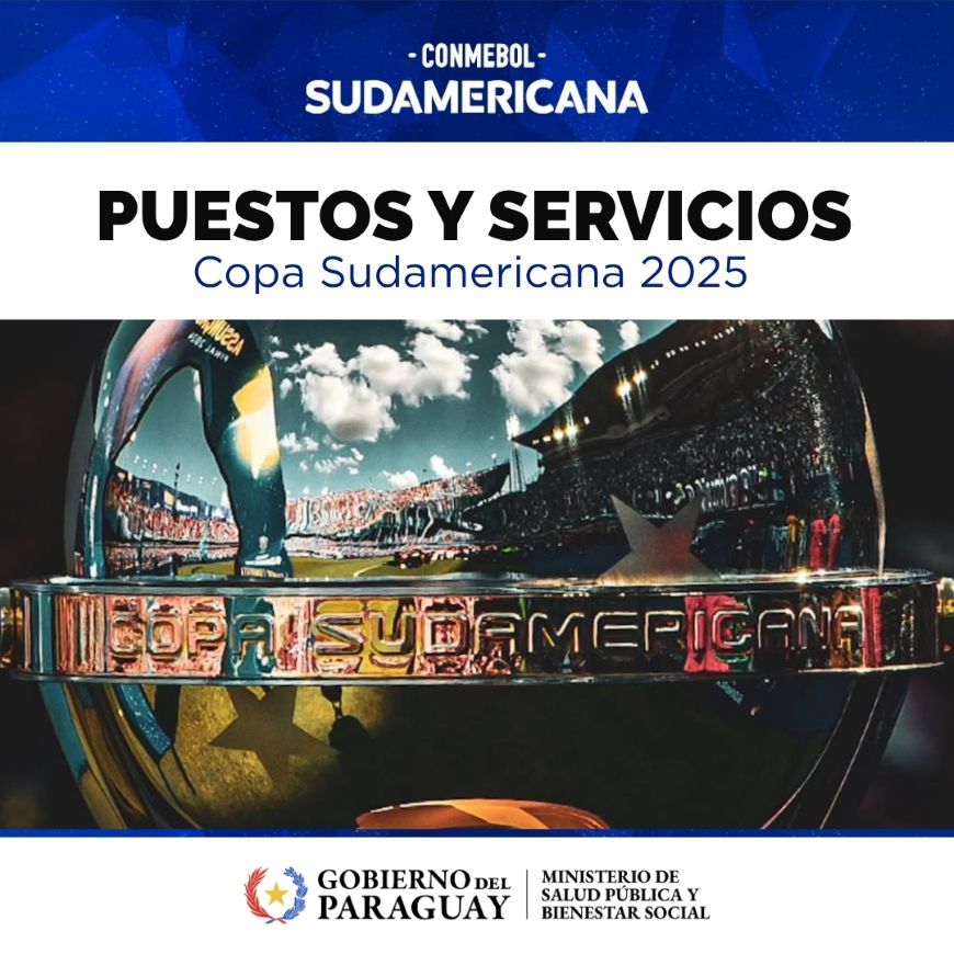 Salud despliega un operativo integral para cuidar a más de 65.000 asistentes de la Final de la Sudamericana