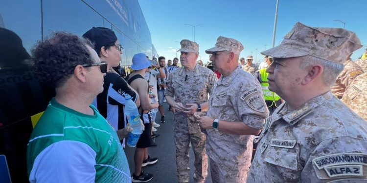 Policía Nacional destaca por su profesionalismo en eventos deportivos y operativos de gran convocatoria