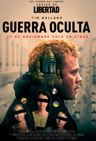 Estrena hoy “La Guerra Oculta”, de Tim Ballard, quien además estará en “Salvando Vidas este domingo”