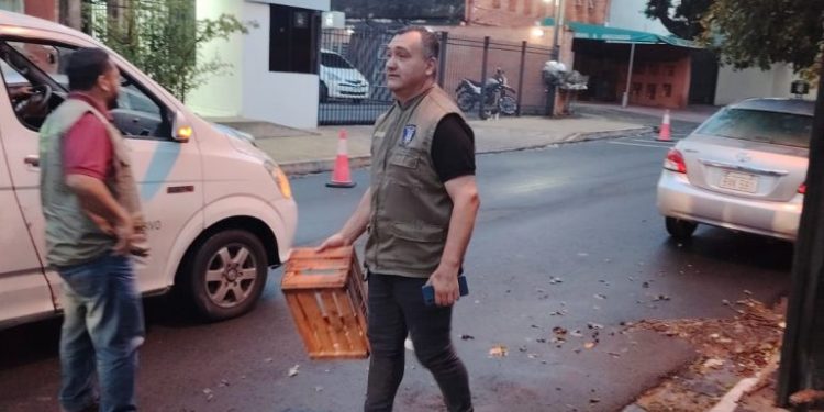 Continúa el operativo “Cero Cuida Coches” con controles en el microcentro de Asunción