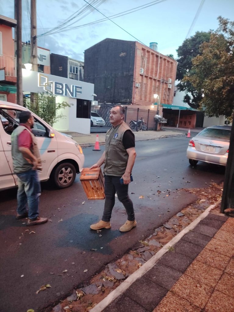 Continúa el operativo “Cero Cuida Coches” con controles en el microcentro de Asunción