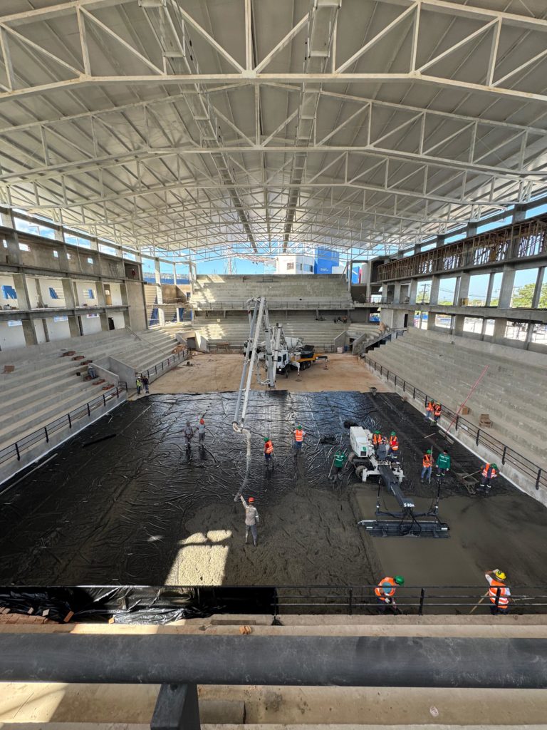El nuevo Polideportivo de Cerro Porteño avanza y marcará un hito en la infraestructura deportiva del país