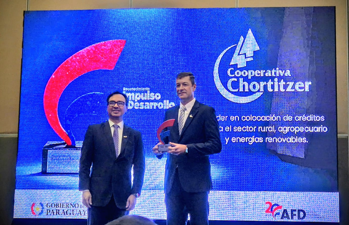 La Cooperativa Chortitzer es reconocida por la AFD por su compromiso con el desarrollo sostenible La Cooperativa Chortitzer es reconocida por la AFD por su compromiso con el desarrollo sostenible