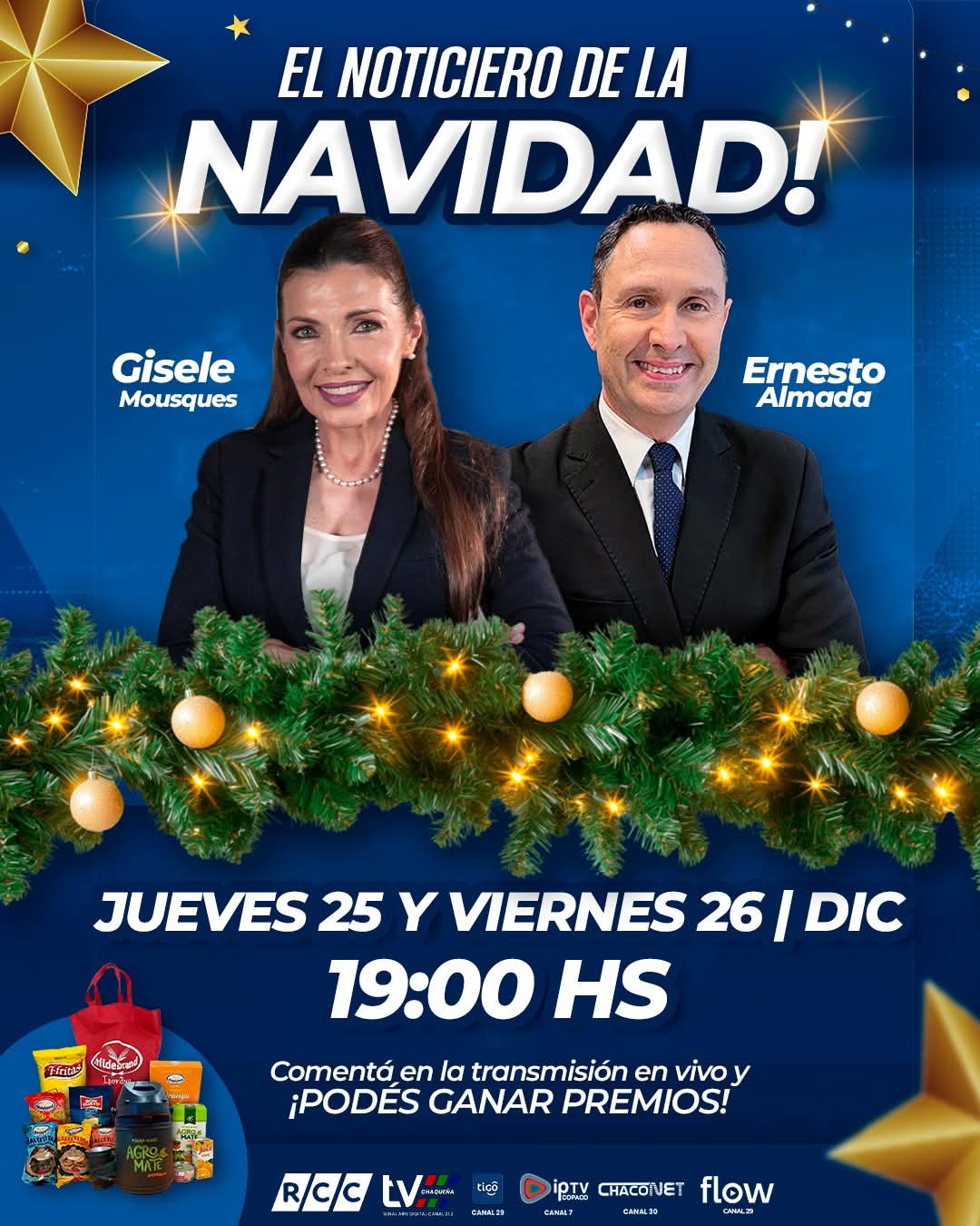 RCC anuncia “El Noticiero de la Navidad” para este jueves y viernes RCC anuncia “El Noticiero de la Navidad” para este jueves y viernes