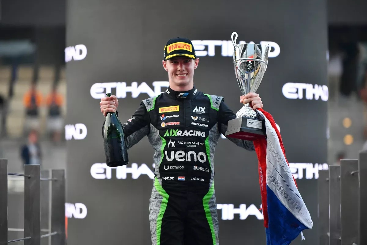 Joshua Duerksen cierra la temporada con un podio: segundo puesto en la última carrera de 2025 en F2 Joshua Duerksen cierra la temporada con un podio: segundo puesto en la última carrera de 2025 en F2