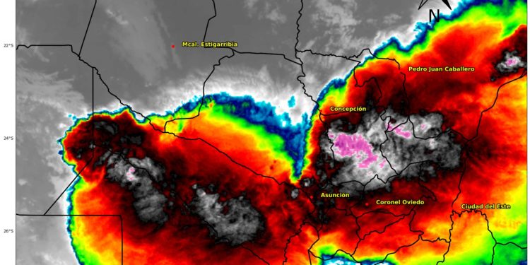 Tormentas intensas podrían afectar a gran parte del país en la mañana de este viernes