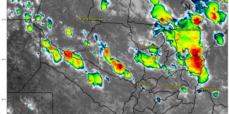 Alerta por tormentas: lluvias intensas y posibles granizadas