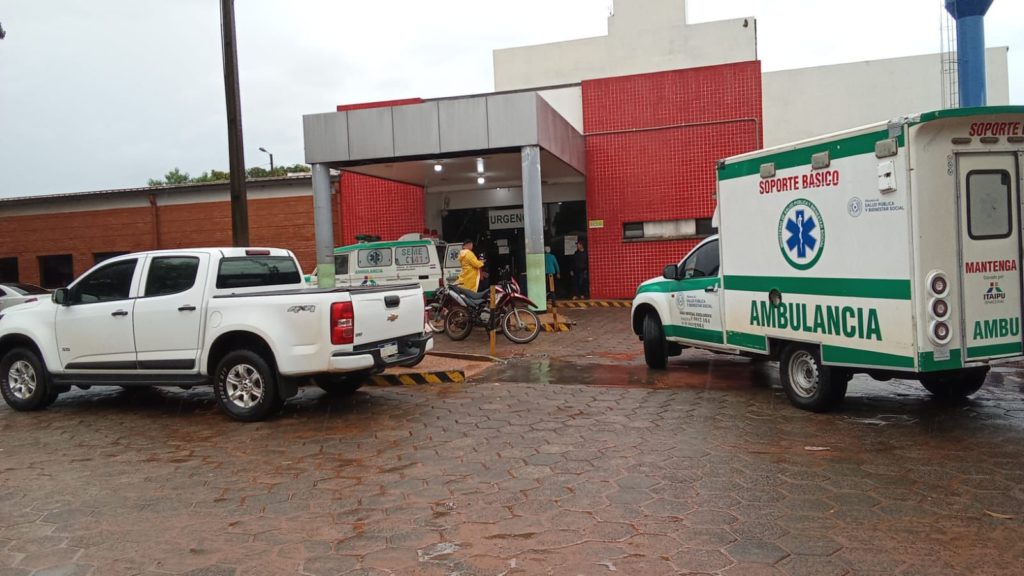 Gobierno activa operativo de emergencia en Santa Rosa del Aguaray tras fuerte temporal