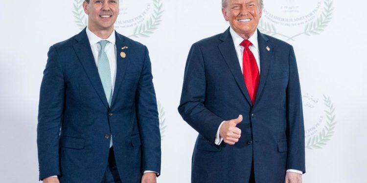 Trump expresa respaldo total a Santiago Peña y reafirma apoyo de Estados Unidos a Paraguay