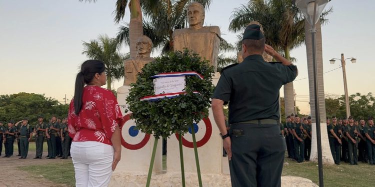 En Concepción, recordaron los 93 años de la Batalla de Nanawa