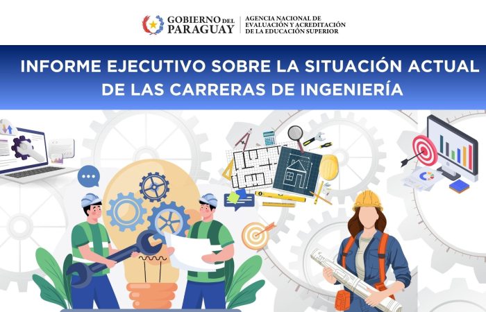 Solo 18,3% de las carreras de ingeniería están acreditadas en Paraguay, según último informe de la ANEAES