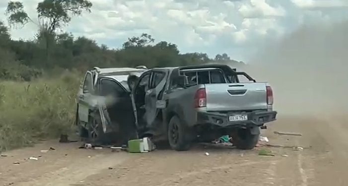 Choque frontal en el Chaco con tres fallecidos reaviva alerta por exceso de velocidad