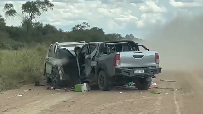 Choque frontal en el Chaco con tres fallecidos reaviva alerta por exceso de velocidad