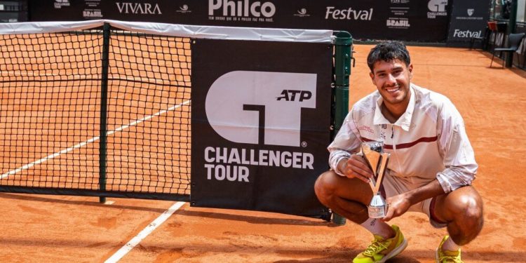 Dani Vallejo da el golpe en Brasil y se consagra campeón en el Challenger de Itajaí Dani Vallejo da el golpe en Brasil y se consagra campeón en el Challenger de Itajaí