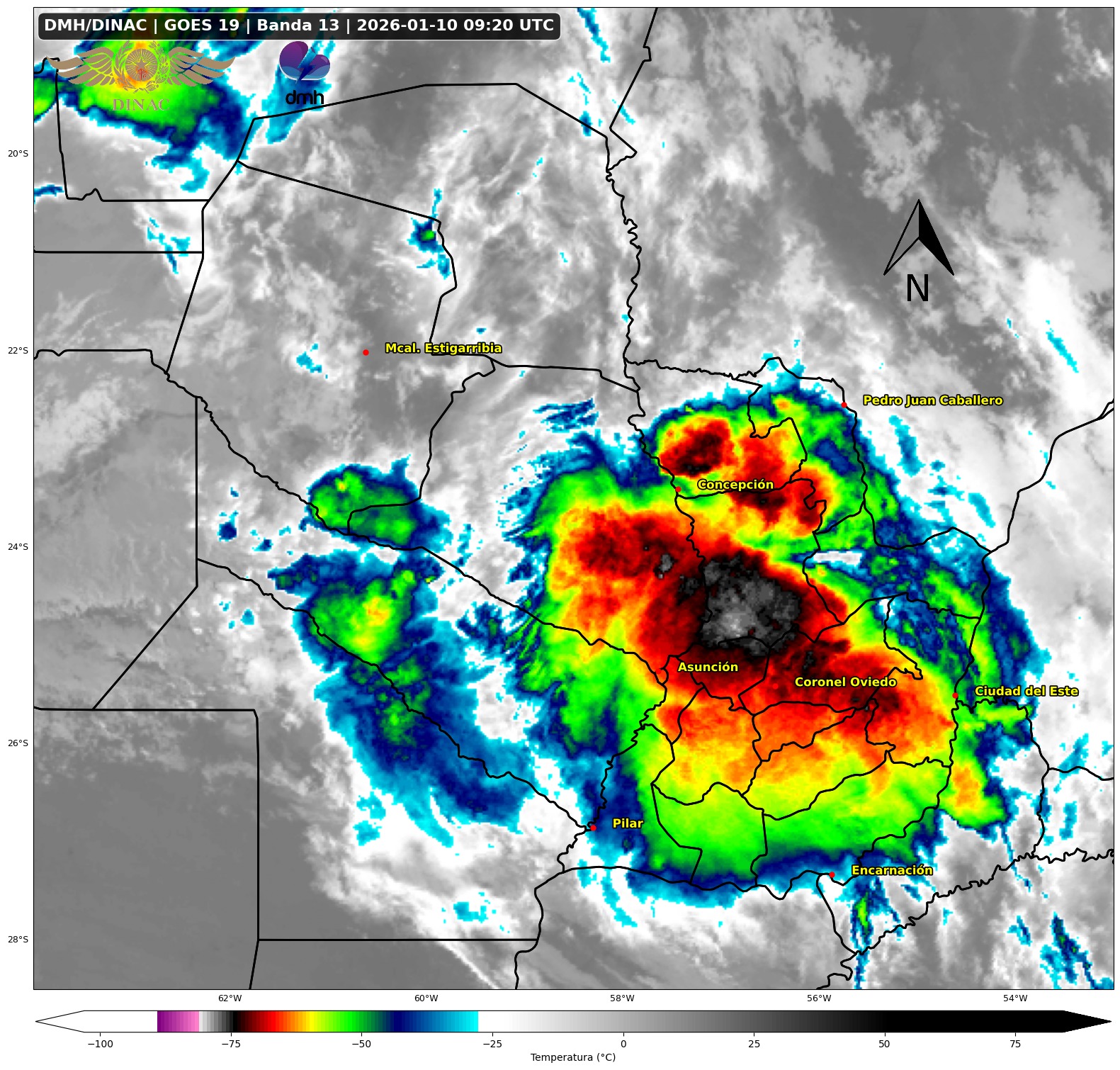 Alerta por tormentas fuertes a muy fuertes en gran parte del país Alerta por tormentas fuertes a muy fuertes en gran parte del país