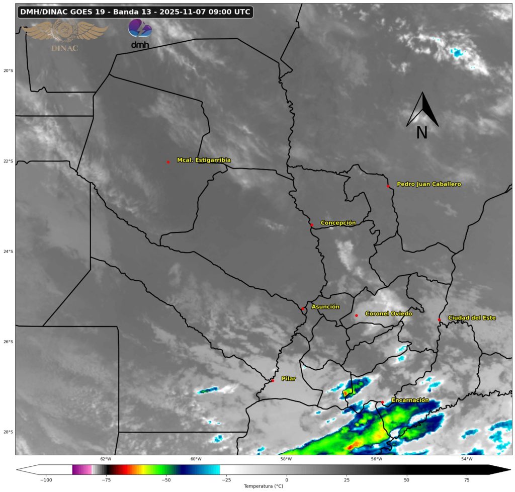Alerta Meteorológica: Fin de semana marcado por tormentas y tiempo severo en gran parte del país