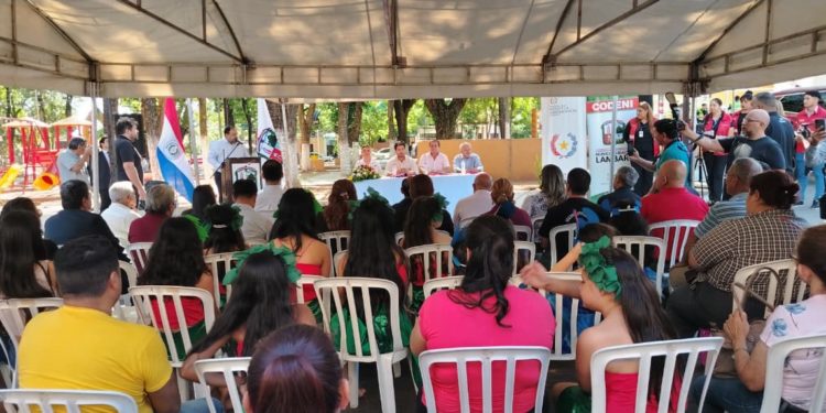 El MINNA fortalece atención a la niñez en Lambaré con apoyo directo a la CODENI