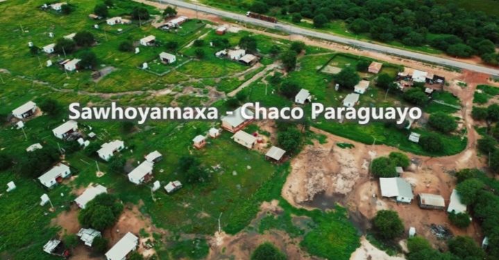Comunidad Sawhoyamaxa recibe conexión de internet satelital en el Chaco