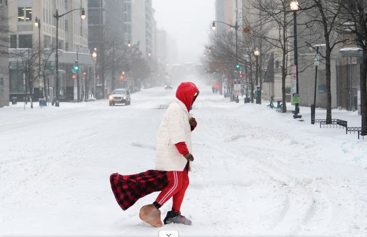 El frío glacial se extiende en Estados Unidos