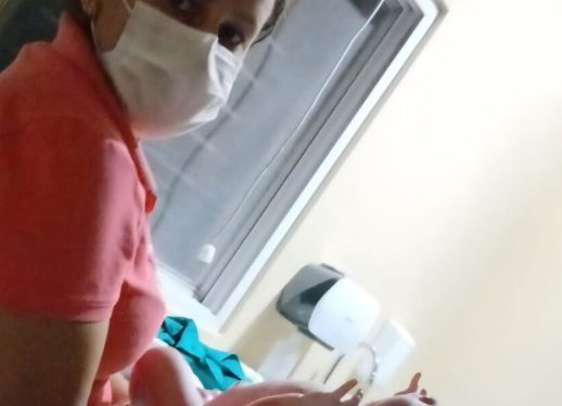 Una enfermera mbareté en Alto Paraguay Una enfermera mbareté en Alto Paraguay