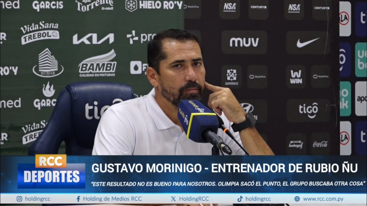 Video: 𝗢𝗹𝗶𝗺𝗽𝗶𝗮 (𝟬) 𝘃𝘀. (𝟬) 𝗥𝘂𝗯𝗶𝗼 𝗡̃𝘂: 𝗣𝗮𝗹𝗮𝗯𝗿𝗮𝘀 𝗱𝗲𝗹 𝗲𝗻𝘁𝗿𝗲𝗻𝗮𝗱𝗼𝗿 𝗚𝘂𝘀𝘁𝗮𝘃𝗼 𝗠𝗼𝗿𝗶𝗻𝗶𝗴𝗼 Video: 𝗢𝗹𝗶𝗺𝗽𝗶𝗮 (𝟬) 𝘃𝘀. (𝟬) 𝗥𝘂𝗯𝗶𝗼 𝗡̃𝘂: 𝗣𝗮𝗹𝗮𝗯𝗿𝗮𝘀 𝗱𝗲𝗹 𝗲𝗻𝘁𝗿𝗲𝗻𝗮𝗱𝗼𝗿 𝗚𝘂𝘀𝘁𝗮𝘃𝗼 𝗠𝗼𝗿𝗶𝗻𝗶𝗴𝗼