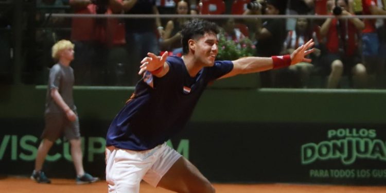 Paraguay logra un hito y se mete en el Grupo Mundial I de la Copa Davis